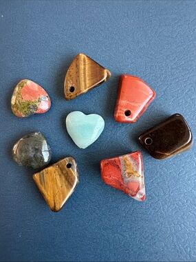 Vintage Loose Semi Precious Stones Beads B